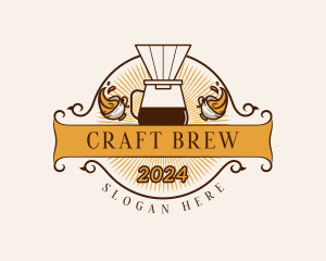 Coffe Brew Barista logo design