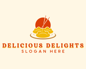 Dimsum Culinary Dining logo design