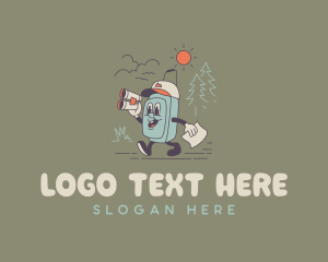 Luggage - Luggage Camping Explorer logo design