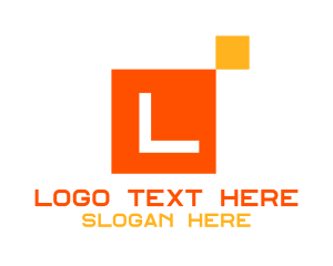 Mall - Modern Square Tile lettermark logo design