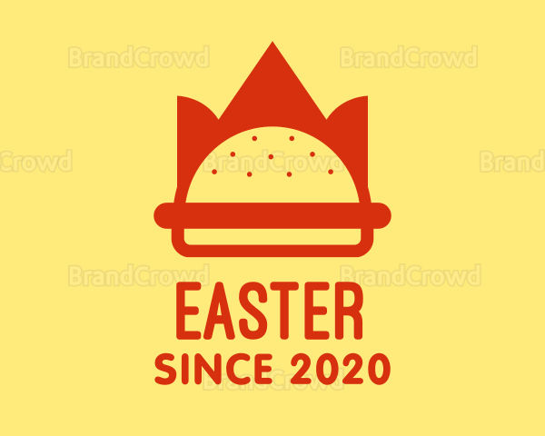 Burger Crown Restaurant Logo