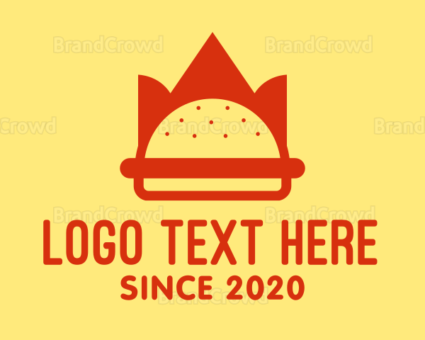 Burger Crown Restaurant Logo