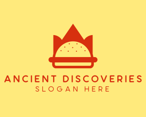 Spicy Burger Crown   logo design