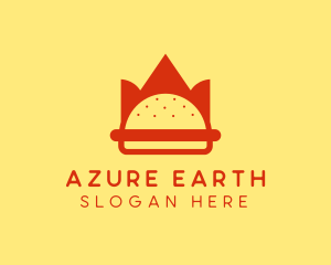 Spicy Burger Crown   logo design