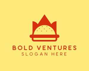 Spicy Burger Crown   logo design