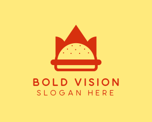 Burger Crown Restaurant   logo design