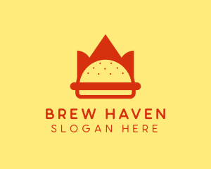 Burger Crown Restaurant   logo design