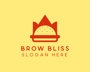 Burger Crown Restaurant   logo design