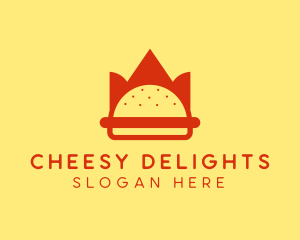 Burger Crown Restaurant   logo design