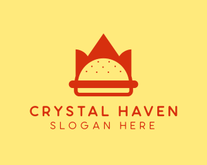 Burger Crown Restaurant   logo design