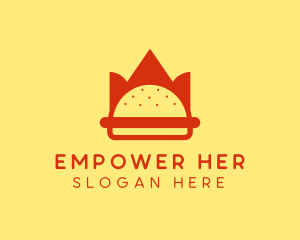 Burger Crown Restaurant   logo design