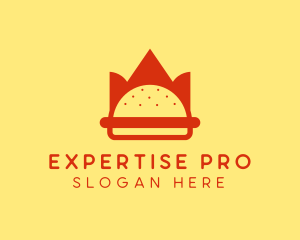 Burger Crown Restaurant   logo design