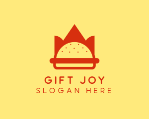 Spicy Burger Crown   logo design