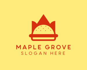 Burger Crown Restaurant   logo design