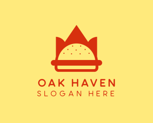 Burger Crown Restaurant   logo design