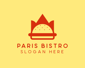 Spicy Burger Crown   logo design