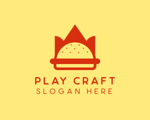 Burger Crown Restaurant   logo design