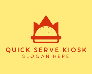 Burger Crown Restaurant   logo design