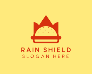 Spicy Burger Crown   logo design