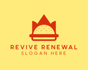 Burger Crown Restaurant   logo design