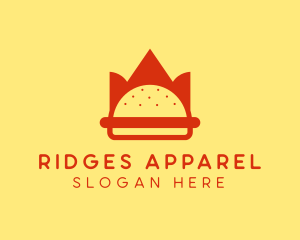 Spicy Burger Crown   logo design