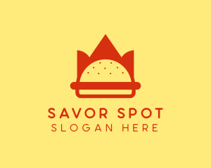 Burger Crown Restaurant   logo design