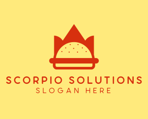 Burger Crown Restaurant   logo design