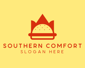 Spicy Burger Crown   logo design