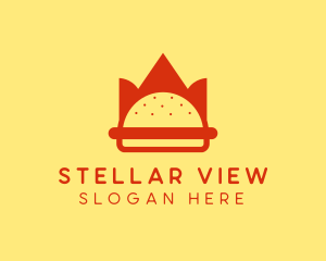 Burger Crown Restaurant   logo design