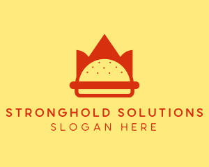 Burger Crown Restaurant   logo design