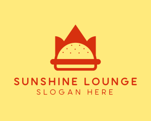 Spicy Burger Crown   logo design