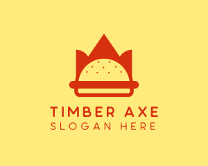 Burger Crown Restaurant   logo design