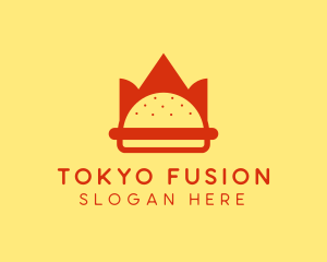 Spicy Burger Crown   logo design