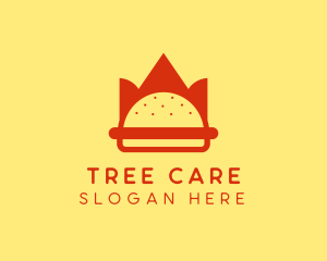 Burger Crown Restaurant   logo design