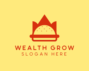 Burger Crown Restaurant   logo design