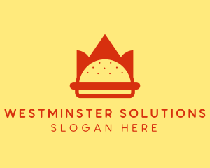 Spicy Burger Crown   logo design