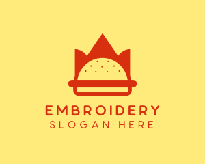 Burger Crown Restaurant   logo design