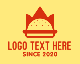 Queen - Burger Crown Restaurant logo design