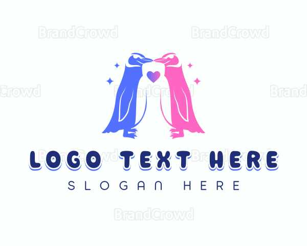 Little Penguin Lovers Logo