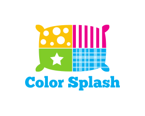 Colorful Textile Pillow logo design