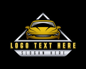 Race - Sedan Auto Maintenance logo design