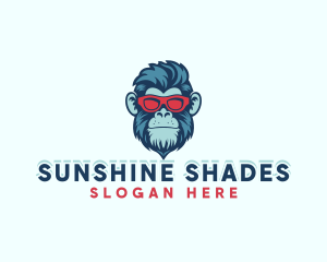Sunglasses - Monkey Sunglasses Ape logo design