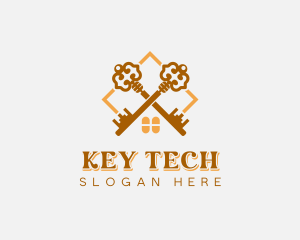 Residential Realtor Key logo design