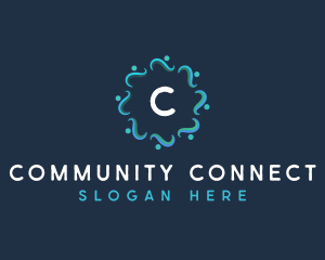 People Community Foundation logo design