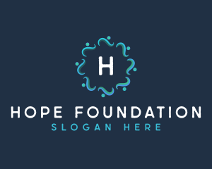 Nonprofit - People Community Foundation logo design