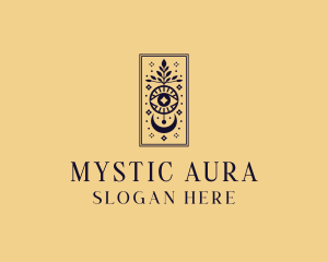 Mystical Eye Tarot logo design