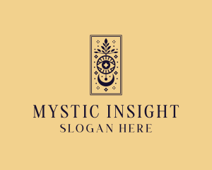 Mystical Eye Tarot logo design