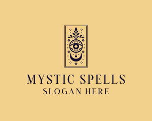 Mystical Eye Tarot logo design