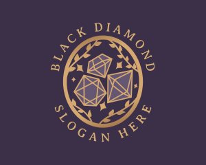 Diamond Gemstone Jewelry  logo design