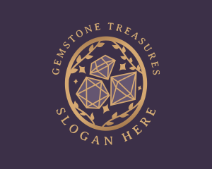 Diamond Gemstone Jewelry  logo design